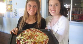 Girls cooking day with The Blue Rock Foundation April 2012